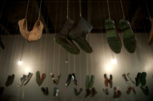 A Mexico, un musée expose les souliers usés de ceux cherchant leurs disparus