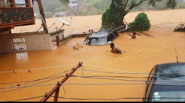 Mehr als 310 Tote durch Überschwemmungen in Sierra Leone