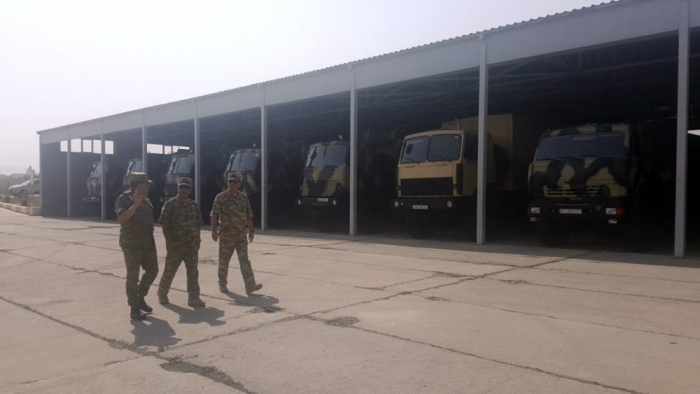 Field command post park opened in Azerbaijan - PHOTOS
