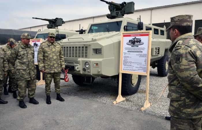 Weapons, military equipment to be used in Azerbaijan-Turkey joint exercises demonstrated - PHOTOS