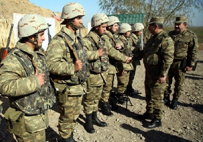 Readiness of military units on frontline checked