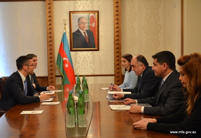 Azerbaijani FM receives OSCE PA Special Representative on South Caucasus