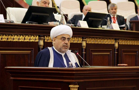 Allahshukur Pashazade: Muslim world facing enormous threats and provocations likely to lead to catastrophe