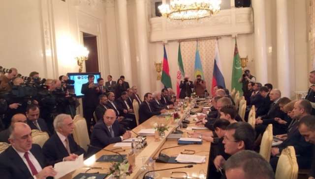 Ministerial meeting of Caspian littoral states gets underway in Moscow

