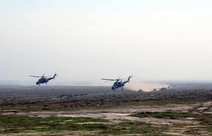 Azerbaijani army holds live-fire stage of Command-Staff War Games
