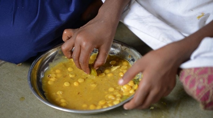Nearly 100 Indian pupils in hospital after eating school meal