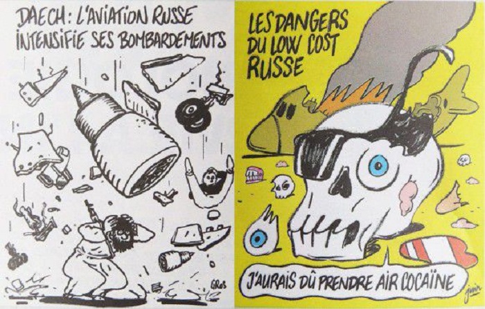 Charlie Hebdo indigne cette fois les Russes