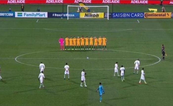 Saudi Arabia footballers ignore minute's silence for London attack victims