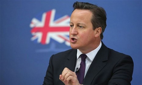 British Prime Minister David Cameron deliveres message to Muslims on Ramadan