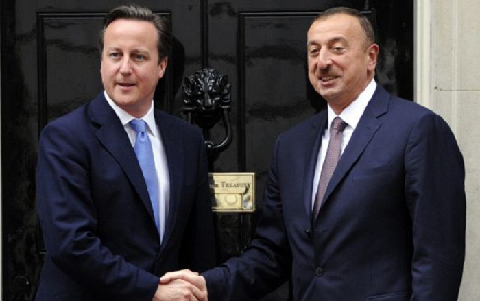 David Cameron a invité Ilham Aliyev à la Grande-Bretagne