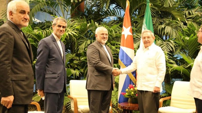 El canciller iraní cierra su visita a Cuba reuniéndose con Raúl Castro