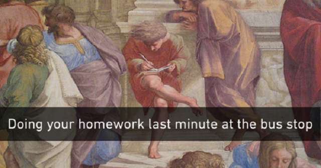 Masterpieces made instantly funnier by captions - PHOTOS