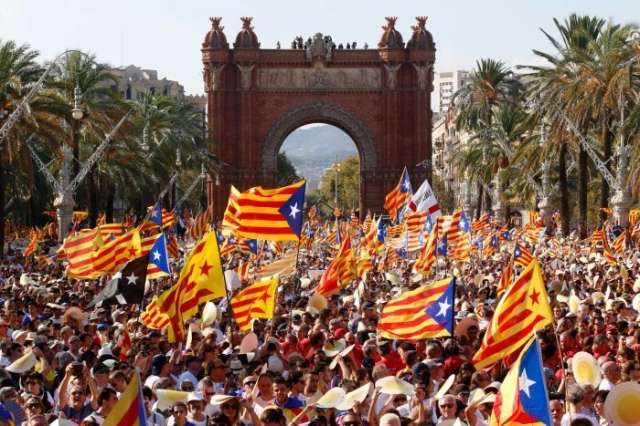 Hundreds of thousands to rally for Catalan independence from Spain
