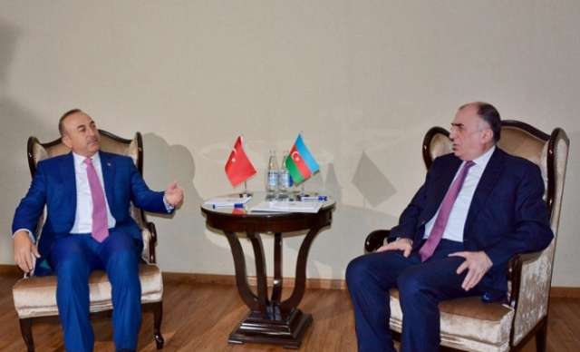 Azerbaijani, Turkish FMs meet in Baku