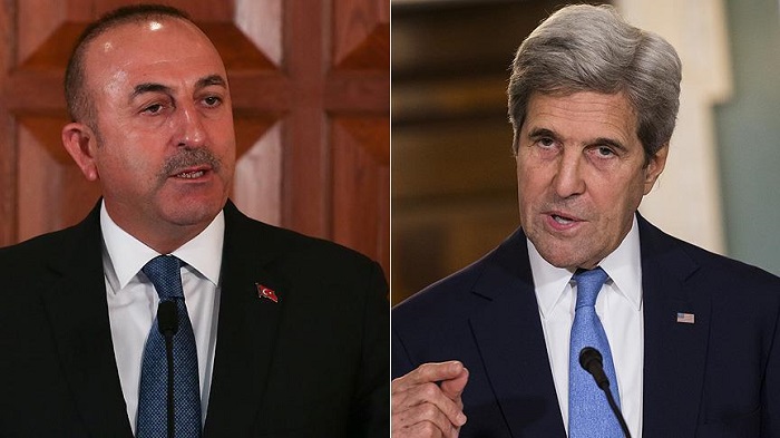 Entretien téléphonique Cavusoglu-Kerry