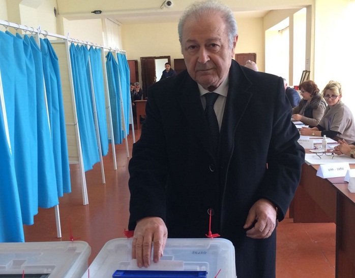 Former Azerbaijani President voted in parliamentary elections