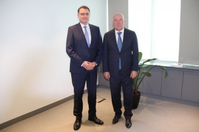 Chairman of Central Bank of Azerbaijan meets his Swiss counterpart