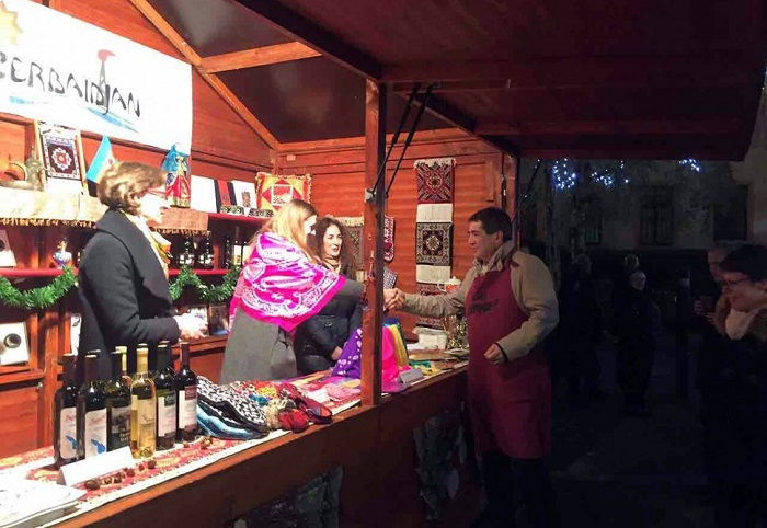 Azerbaijani chalet opens at Mulhouse’s Christmas market 