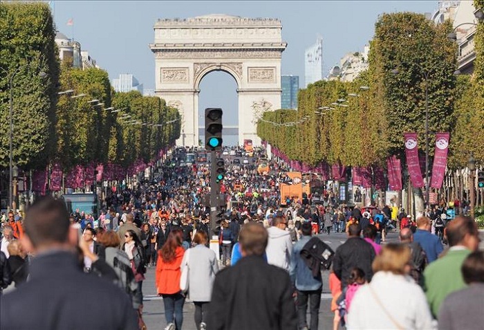 France: Les Champs-Elysées seront uniquement piétons un dimanche par mois