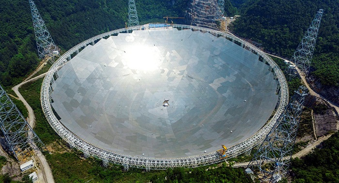 China ultima la construcción del radiotelescopio más grande del mundo 