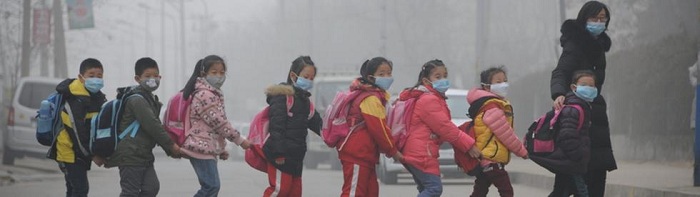 Höchster Smog-Alarm in China