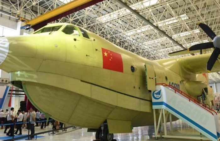 La Chine s’apprête à tester le plus grand hydravion au monde