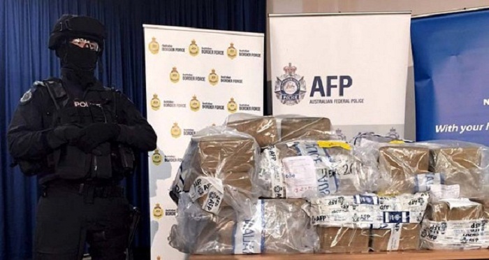 L`Australie annonce sa plus grosse saisie de cocaïne: 1,4 tonne