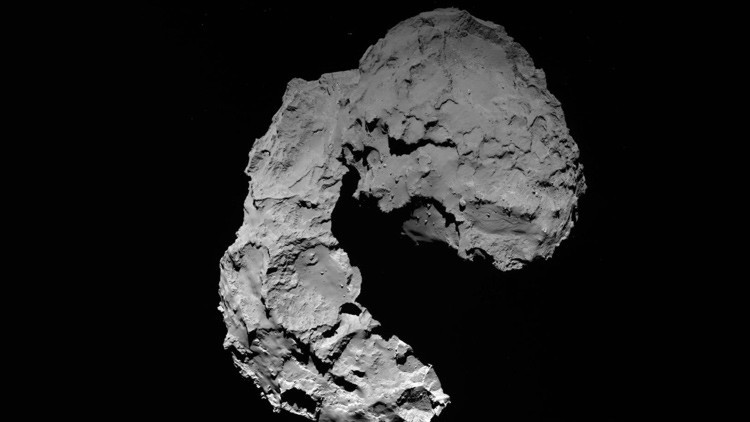 Se estrella contra el cometa Churyumov-Gerasimenko la sonda Rosetta que lo estudiaba