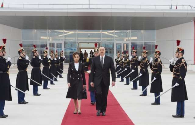 Ilham Aliyev completes France visit - PHOTOS 