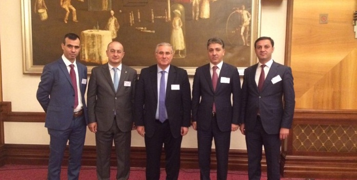 Treffen von  Ilham Aliyev mit seiner kroatischer Amtskollegin in London