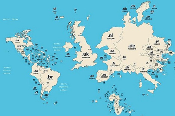 Online ist Deutschland viel größer als die USA