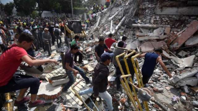 ارتفاع هائل في عدد ضحايا زلزال المكسيك - صور
