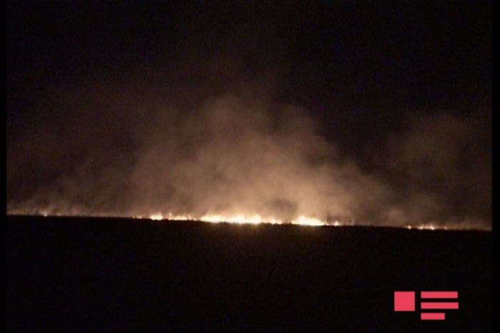 Armenians set fire in occupied villages of Agdam region of Azerbaijan
