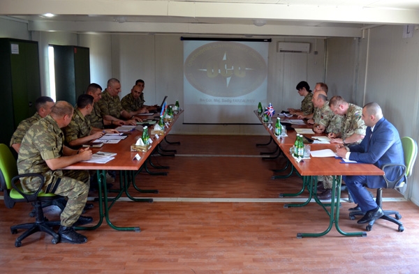 British army delegation on visit to Azerbaijan