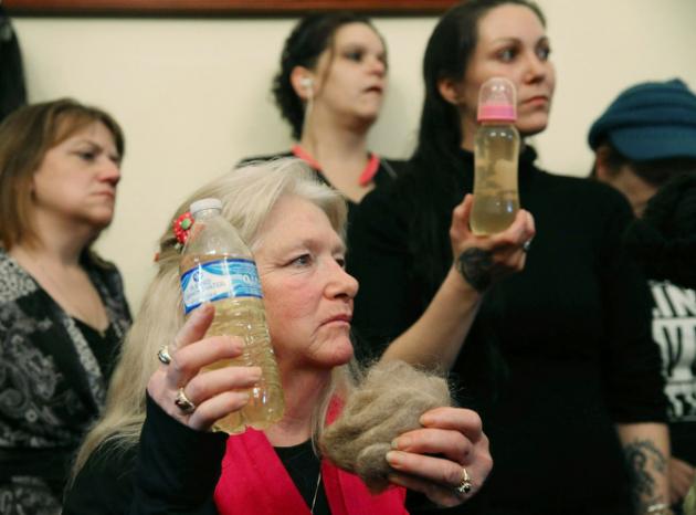 Etats-Unis: A Flint, l`eau de la colère