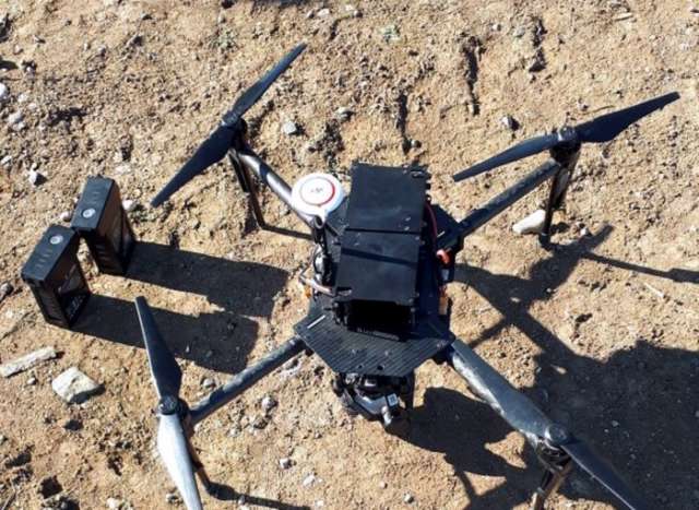 Armenian UAV destroyed by Azerbaijani Armed