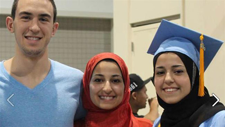 Three American Muslim students shot dead in North Carolina