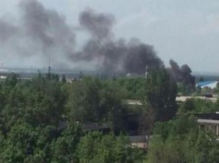 Luqanskda azərbaycanlı sədrin evi bombalandı