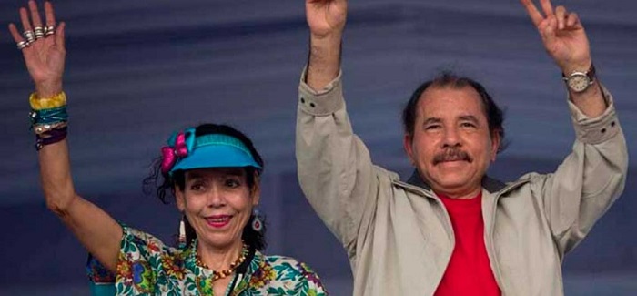Daniel Ortega elige a su esposa como candidata a vicepresidenta