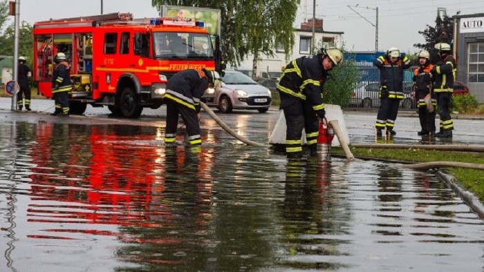 Feuerwehr in Hamburg im Dauereinsatz