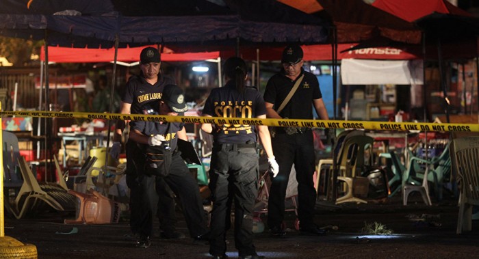 El presidente de Filipinas califica de atentado la explosión en Dávao