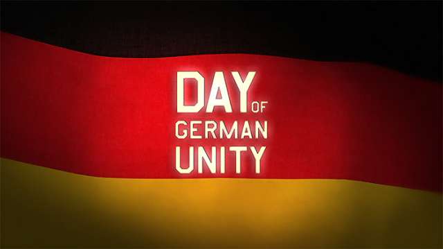 Today is Day of German Unity