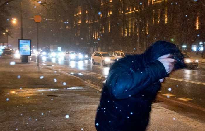 Storm warning announced in Moscow