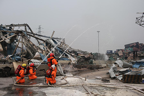 Death toll rises to 85, residents evacuated from Tianjin blasts-PHOTOS