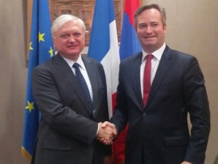 Armenian FM discusses Nagorno-Karabakh conflict with French Minster of State 