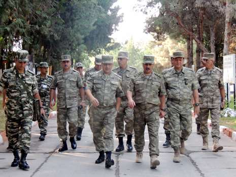 Azerbaijani defense minister checks combat readiness of troops- PHOTOS