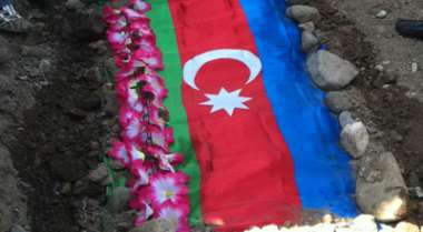 Şəhid çavuş dəfn edildi