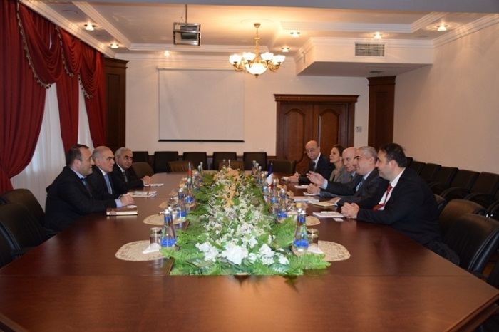 Le Ministre Yaver Jamalov a rencontré la délégation française