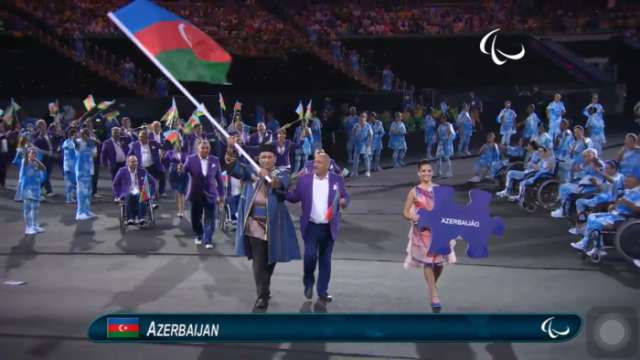 Los deportistas azerbaiyanos en los Juegos Paralímpicos  de Río 2016 -Foto