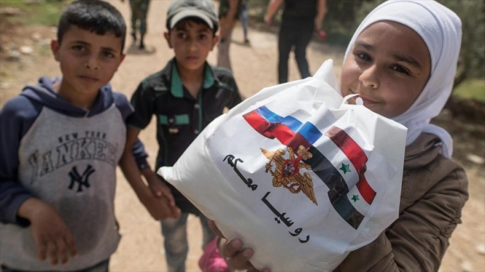 Rusia envía 3 toneladas de ayuda humanitaria a desplazados sirios